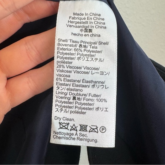 J.Crew Womens Size 12 Madelyn Blazer in Four-Season Stretch Black Minimal Preppy - Picture 8 of 11